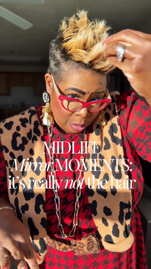 Issa Friday Hair Day!!!
Listennn there was a time I couldn’t look at myself in the mirror without picking myself apart—not because of how I looked, but because of what I hadn’t healed yet in my life.
Somewhere in my mid-40s, that shifted. I did the heart work. The self work. The uncomfortable work.
So now when I look in the mirror, I don’t just like what I see—I love HER and her HAIR😂
She’s resilient. She’s imperfect. She’s beautifully flawed AND Let this be the reminder that you need today
👉🏾” YOU ARE THAT GIRL!!!”🔥❤️ 👏🏾
#fyp #explore #midlife #coach reels