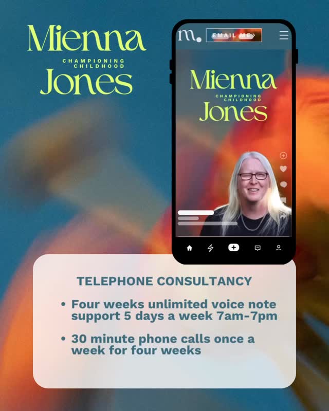 Feeling stuck, overwhelmed or unsure about the next step in your setting?
I offer telephone consultancy for
✨ nursery owners
✨ early years settings
✨ childminders
A calm, focused space to talk through anything - from staffing to settling, confidence, vision and getting your business on track.
No judgement.
No “one-size-fits-all” advice.
Just practical, experience-led support that actually helps.
Bring any question. Leave with clarity, direction and reassurance.
📞 If you need to talk things through, this is for you. Message me to book: hello@miennajones.com
Mienna ✨
#Miennajones #earlyyears #earlyyearssupport #childminder #nurseryowners