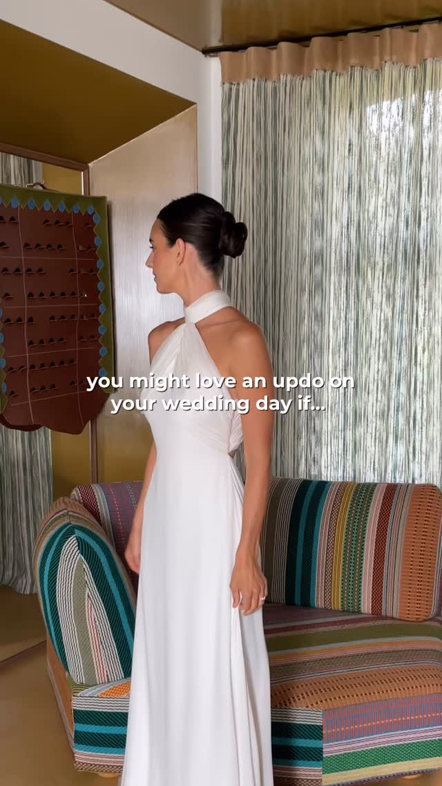 For the bride (or bridesmaid) who needs some help on what type of hairstyle to choose for your wedding day.
You might love an updo if...
* you want to highlight the neckline, open back, off the shoulders of your dress. This is totally a preference thing but something to keep in mind 🤍
* you don’t want to think about your hair.
Updos are in general a low maintenance type of bridal hairstyle. Once it’s up, it’s not going anywhere. Your hair will be set for the rest of your day so touch-ups aren’t typically necessary.
* you don’t want to worry about the heat, humidity or wind.
If you’re spending your wedding day mostly outdoors, in the summer time, having a destination wedding (or belgian weather shows up) updo’s will stay polished for longer. 🕊️
* you’re hair doesn’t hold a curl for the life of her.
Even if your stylist uses her tricks, techniques and high performance products, some hair types just don’t hold a curl so an updo might be a good choice. Always chat with your hair stylist to see what’s possible for your hair type and goals if you would want to wear it down.
And of course do as you please and what makes you the most comfortable. Talk it over with your stylist during your preview so you have the right expectations for your hair type and decide what would make you the happiest and feel your best 🤍
Are you going for an updo on your wedding day? Tell me in the comments
•
•
•
•
•
Bridal hair - bridal bun - bridal hairstylist - belgium wedding - belgium hairstylist
#bridalhair #bridalhairinspo #bridalbunhairstyle #bridalhairstylist #bruidsstyliste