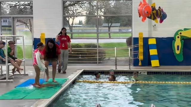 Some of our youngest Scouts are earning their swimming safety and swimming adventure requirements!