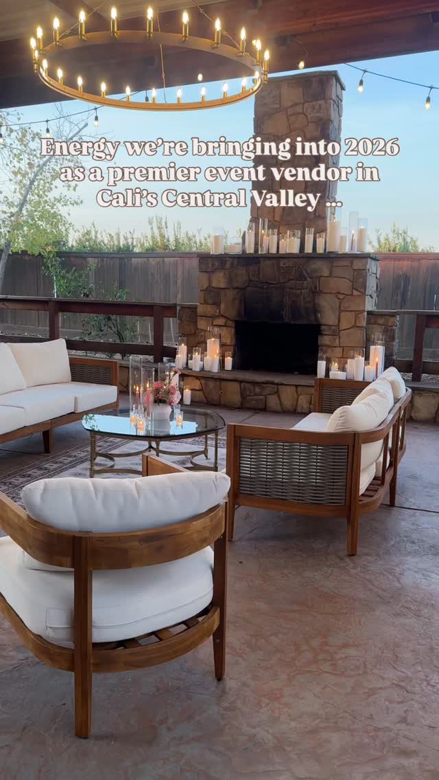 Hot take: rentals set the vibe 😏
And we’re bringing BIG energy into 2026.
Central Valley brides — let’s design something unforgettable.
✨ Where you can catch us next ✨
📍Bello Vita/The Woodlands Open House
🗓️ Saturday, Jan 31, 2026
⏱️ 1 pm - 5 pm
Big BIG 2026 energy, only #stockroompicks