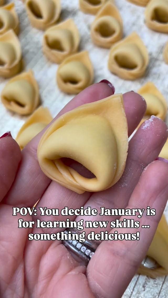 January is for new skills…and I can’t think of a better one than handmade pasta.
Join me at MammaLina Cookery School, East London (22 January | 10am–2pm | E11) for my
🍝 Pasta all’uovo Masterclass
👩🍳 Learn • Roll • Shape (tagliatelle, ravioli and tortelli)
🥂 Then sit down and enjoy lunch together
Slow food, good company, and proper Italian cooking.
Spaces are limited, tickets £95 pp - Book via website www.mammalina.co.uk | Link in bio
A presto,
Adele x
#instagood #cookeryclass #pasta #italianfood #homemade
📹 with @luppispasta missing you amica 💙