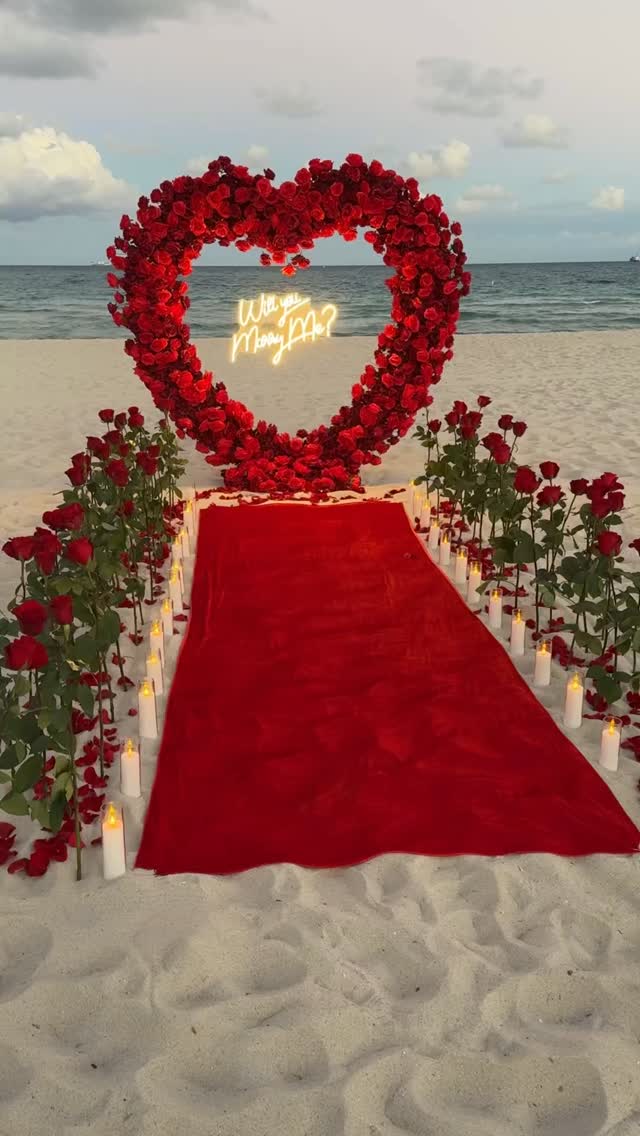 What if your proposal became a truly unforgettable moment?
An elegant setup, a romantic atmosphere,
and a carefully planned surprise to deeply move your partner ❤️
I help you create a beautiful, personalized marriage proposal,
stress-free and designed just for you.
📩 Book your date now
(Availability is limited)
#saintvalentin #miamiproposal #proposalplanner #beachproposal