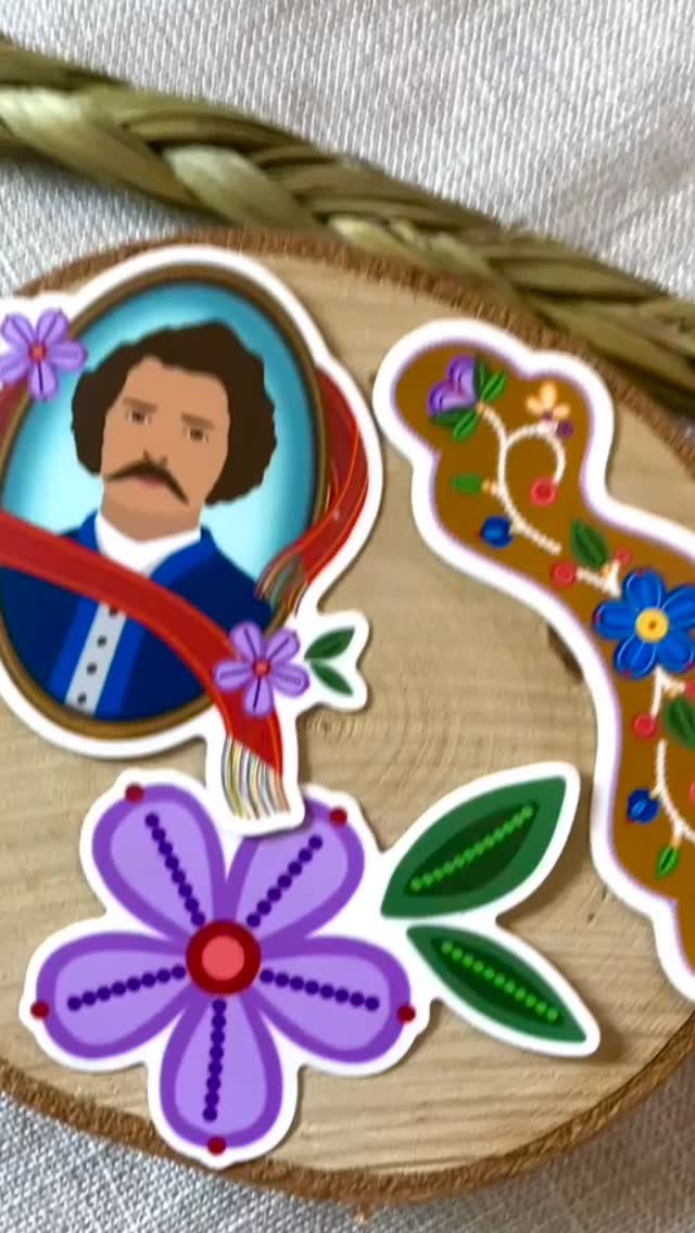 Floral Feathers Shop on Etsy #metisillustrator #metisart #métis #métisinbc #indigenous