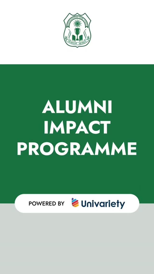 Message From Your School | DPS Sambalpur | Alumni Impact Program | Univariety