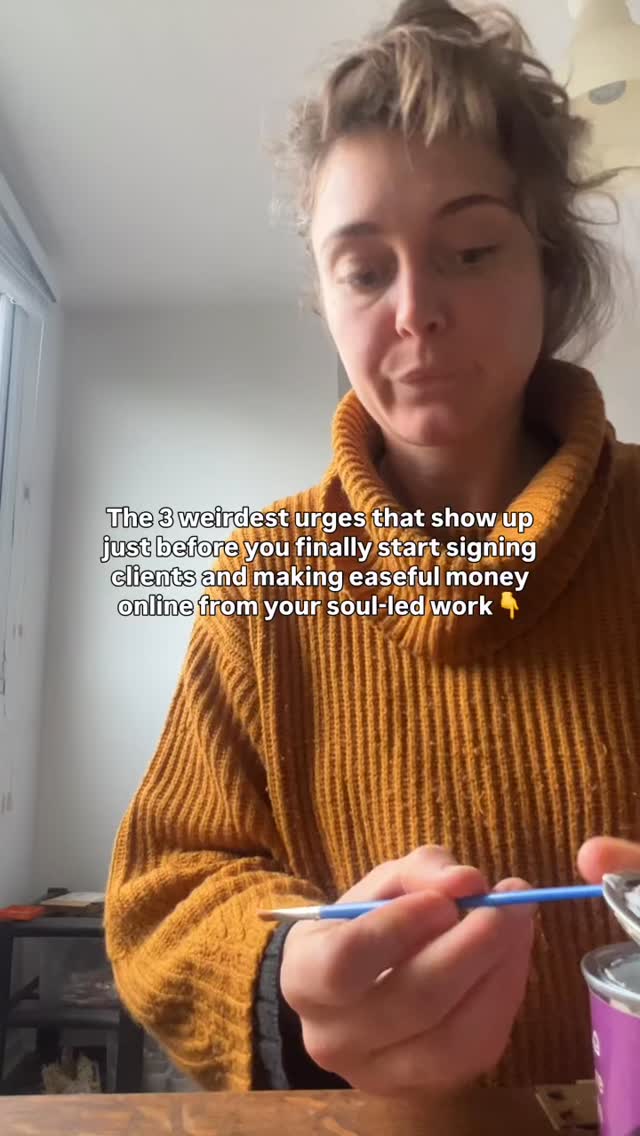 Happens every single time.
As someone who guides spiritual business women to expand into their full potential with online offers, I see this all the time, and it’s not always the signs you think you’re looking for!
The silliest things show up right before your business finally starts to FLOW:
1. Imposter syndrome - doubting all of your own skills and learnings, questioning what you even have to offer
2. Completely undermining your previous work - like feeling afraid to claim the results you’ve already achieved, because they’re ‘not enough’
3. Wanting to hide - reluctance to stand as a LEADER and SELL to your people - rather than just be an inspiring bezzie mate
So tell me, noticed any of these happen recently? I promise that an easeful online business is right around the corner 😉
Follow me @coppermyst to learn exactly how to expand your soul-led business online in 2026 🙌