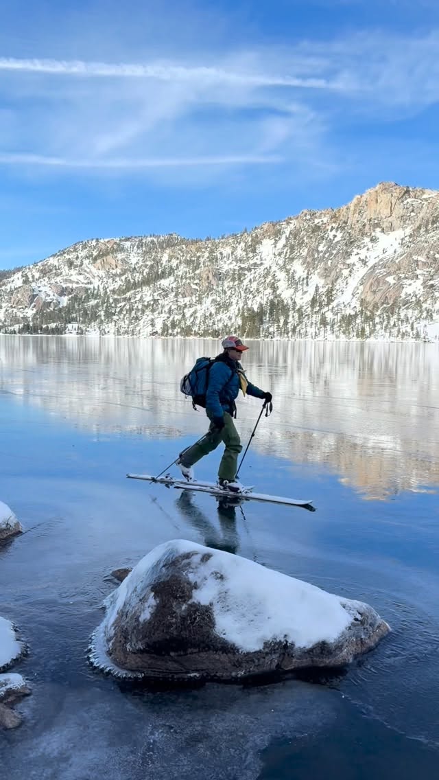 As many of you know my wife Betsy is an amazing person, and, apparently, she can walk on water.
#lettheoutsidein #earnyourturns #outdooradventures