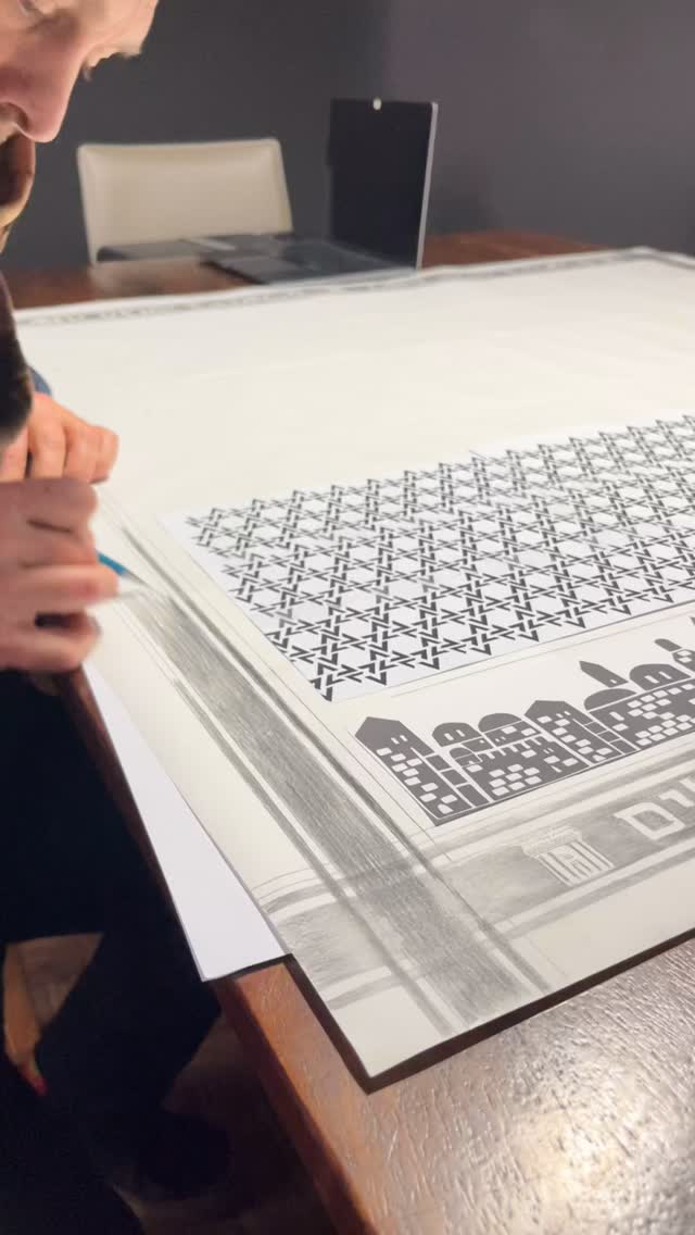 Working on Spring 2026 #jewish #jerusalem #sudra #drawing #semitic