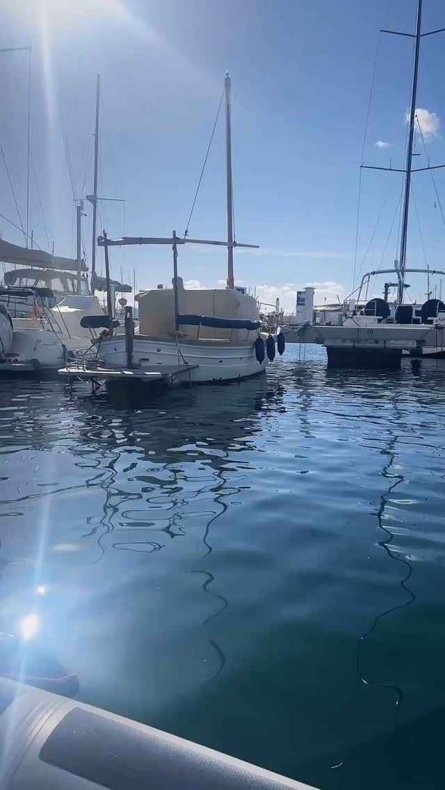 Nothing crazy, just a lil sunday dinghy ride. #yetanothersailingcouple #happysailor #weekendvibes