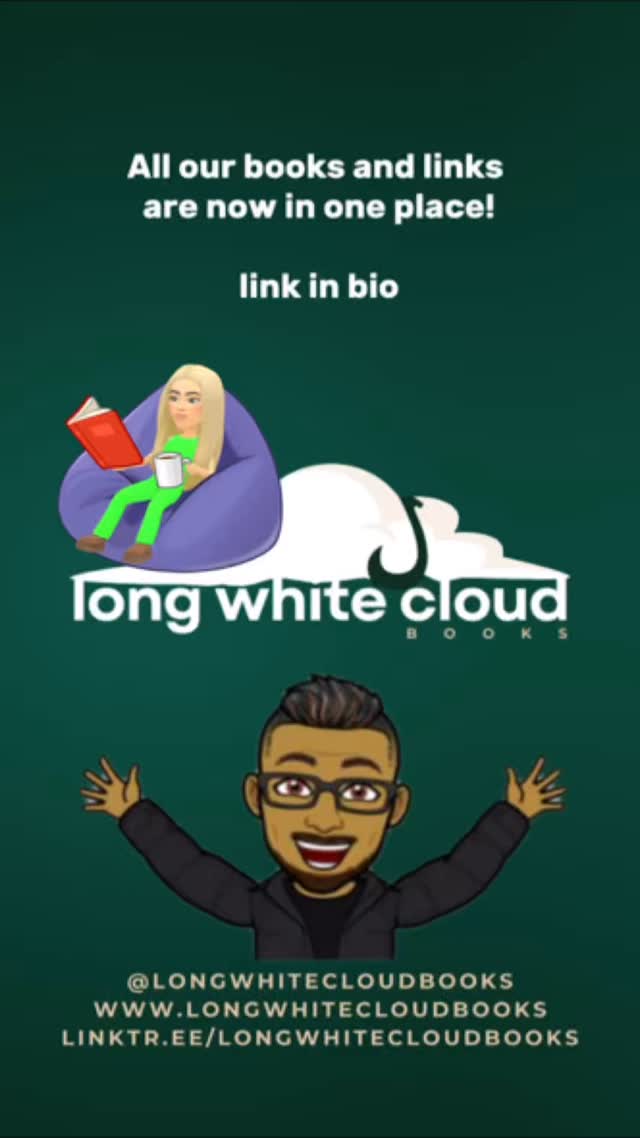 We just made it easier for you find all our books! Link in bio https://linktr.ee/longwhitecloudbooks