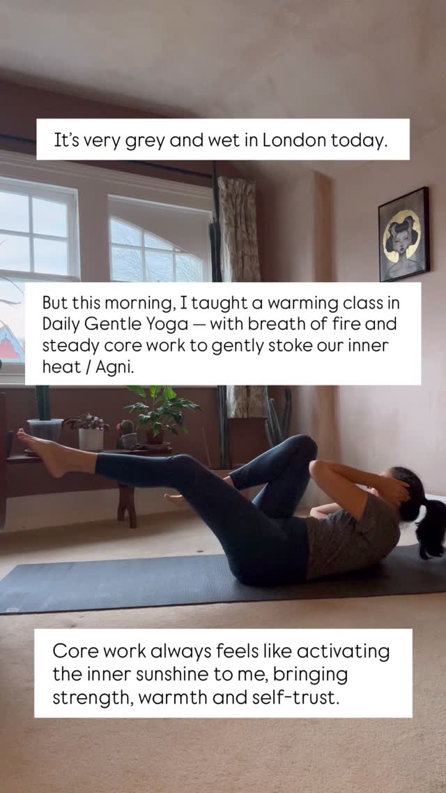 Week 3 — Manipura chakra
The solar plexus is where we build fire / Agni, our will, determination and resilience.
It is where we strengthen our sense of self
and the centre of our personal power!! 💥
Join daily live classes with me and the Daily Gentle Yoga community where we practice breathing, yoga and sometimes/often spicy cores to keep us strong in this season 🌶️
£20/month unlimited yoga! Link in bio xx
#kundaliniyogateacher
#manipurachakra
#corework
#dailyyoga
#hannahjosephstudio