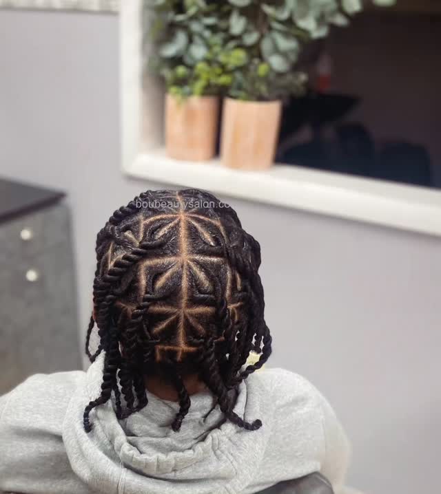 #boubeautysalon #rocklandhairstylist #protectivestyles #naturalhairstyles #invisiblelocs