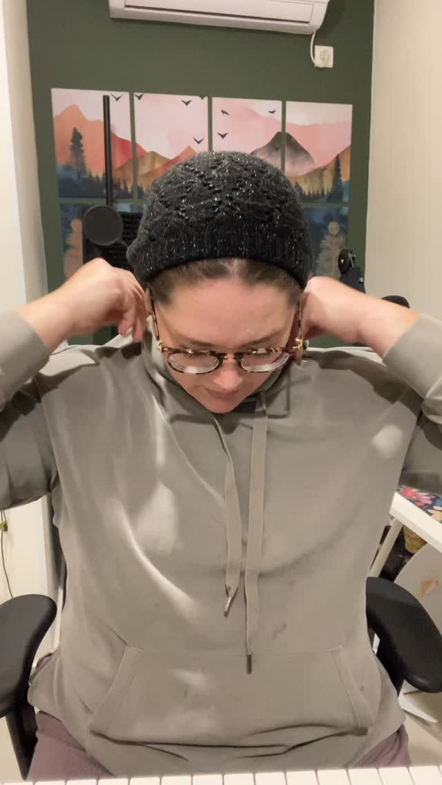 Just some behind the scenes sangin…
Do you make it a habit to record yourself or do you shy away from it?