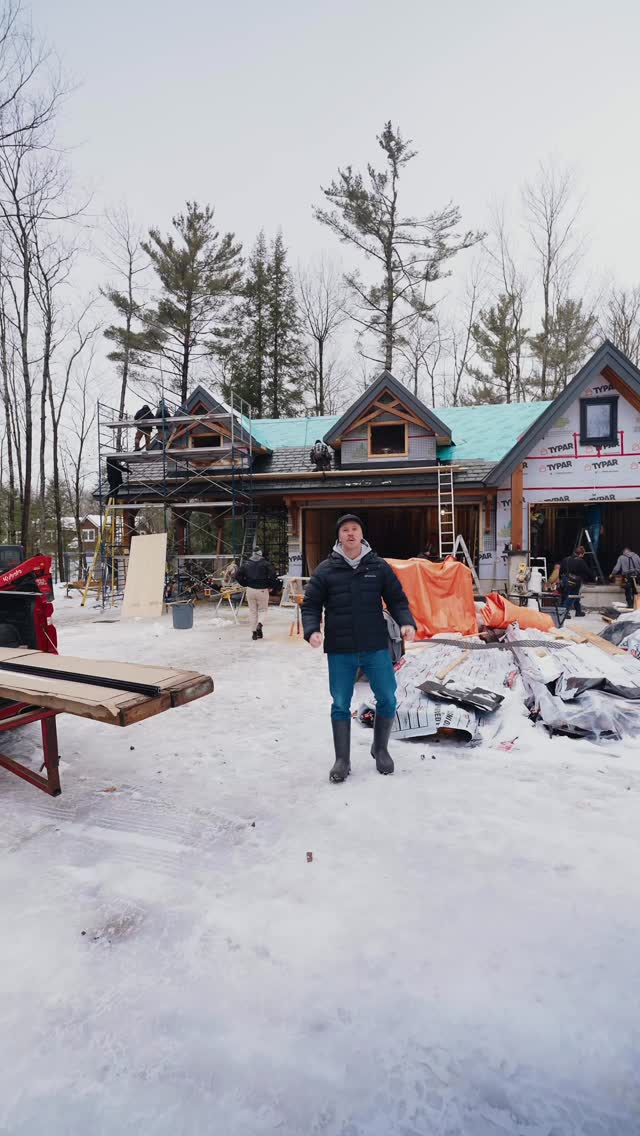 Come along with James for a progress update on our Six Mile Lake custom-built coach house project.
Stay tuned to see more progress updates as this project continues to quickly take shape!
Follow @pattymacbuilt for more home & cottage inspiration!
Follow @spencerdouglasmuskoka for more design content and inspiration.
.
.
.
Construction by @pattymacbuilt
Design by @spencerdouglasmuskoka
The team involved:
Finishing Material: @centurymilllumber
Roof: @advancedroofing_sheetmetal // @euroshieldroofing
Structural Timber: @pineridgetimberframe
Plumbing: @gravenhurstplumbing
HVAC: @smhomecomfort
Garage Doors: @muskokagaragedoors
Windows and Doors: @muskokalumber
Masonry: @steenhofstoneworks