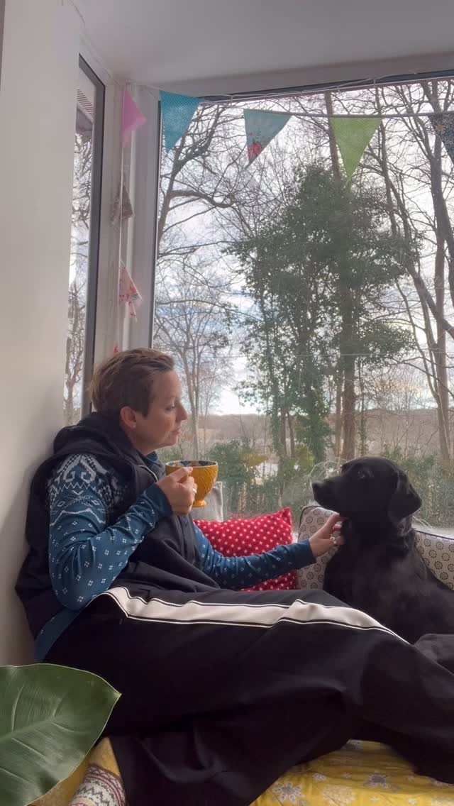 This is your official permission slip to take a moment.
1. Put the kettle on & make a cuppa
2. Find a quiet corner, set a 5 min timer, and sit (without your phone!) and just breathe.
3. Stare out of the window, up at the sky. Even if it’s pouring with rain - watch the beautiful raindrops racing down the window for 5 mins. And think how lucky we are to be indoors!
Your nervous system will thank you. ❤️