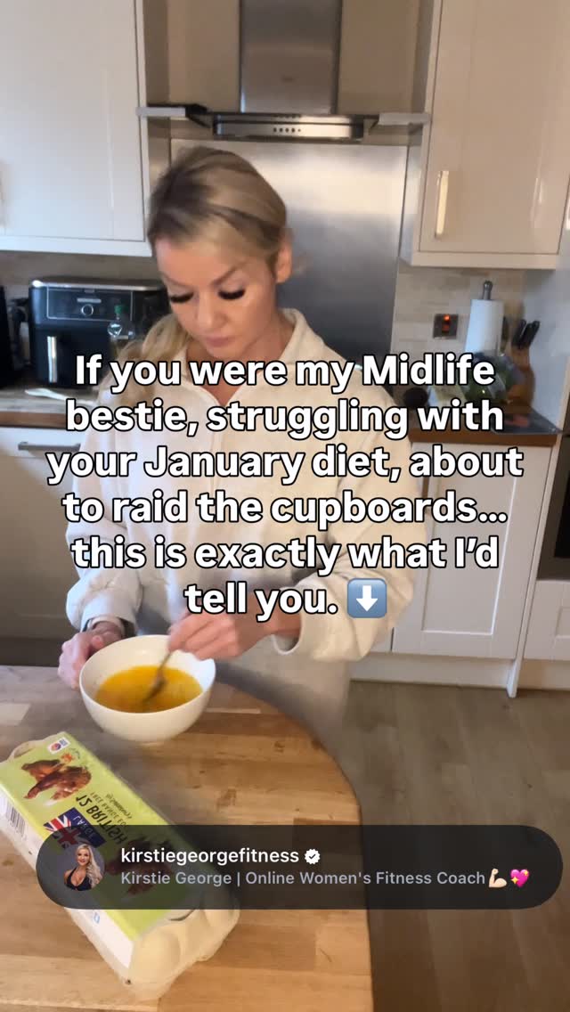 If you were my Midlife bestie, struggling with your January diet, about to raid the cupboards… this is exactly what I’d tell you.
First, stop beating yourself up. January isn’t a failure—it’s just another start. You’re not weak, you’re human. Your body didn’t “betray” you or fail you because you wanted chocolate at 8pm. 🍫
Second, don’t starve yourself. Hunger is not a badge of discipline—it’s your body asking for fuel. Eat the protein, the healthy fats, & carbs, the foods that actually keep you full instead of empty snacks. Skipping meals or restricting will always make that cupboard raid happen.
Third, focus on consistency over perfection. One off-plan snack doesn’t erase all your progress. One day of indulgence doesn’t mean the whole month is ruined. You can keep moving, keep lifting weights, and keep choosing yourself.
Focus on small steps and staying in this by playing the long game.
Finally, You are building strength, confidence, and a life & body you love—not a “perfect January.”
So put down the cookie jar or chocolate, take a deep breath, and remind yourself that your goals take TIME and giving up isnt going to get you there any faster 💪💖
.
Give this a Like, Comment, Share with a friend. And if your struggling this January I help women exactly like you. DM or Comment COACH and I will send you a DM 📥
.
#midlifewomen #midlifewoman #januarydiet #midlifeweightloss #womenover40