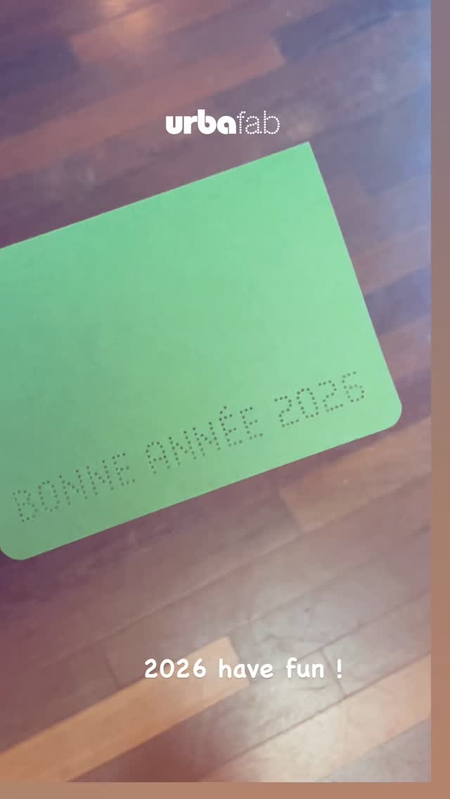 Bonne année 2026 !
.
#urbafab #loisircreatif #stage #pourvous #activiteenfant