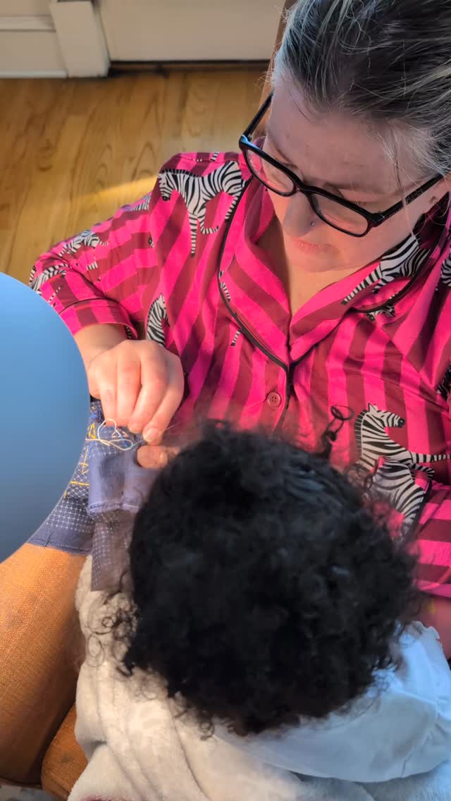 She wants the lamp "up-up" and I want the lamp "dowwwwn." Who will win? ðð #fosterlove #babycarey #imperfectlybeautifulstitches