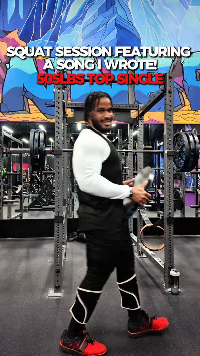 Squat session featuring a song I wrote.
(505lbs top single)
🔸️🔸️🔸️
(NASM- CPT/CNC/BCS/VCS)
ONLINE & IN PERSON TRAINING/PROGRAMMING AVAILABLE‼️
#Powerlifting #SquatDay #StrengthCulture #OriginalMusic #ADFitness