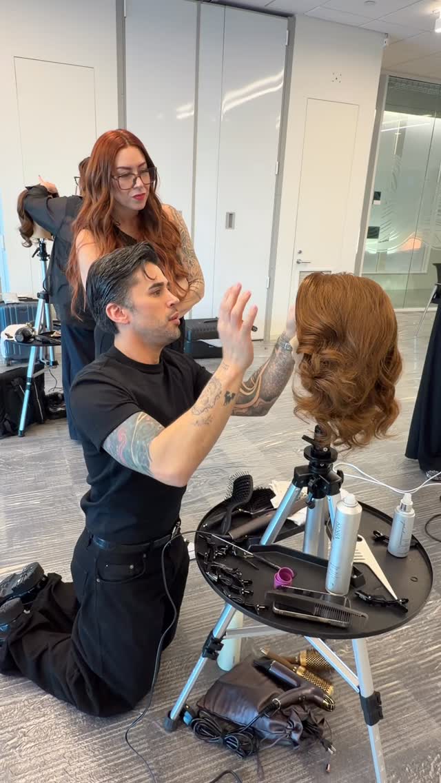 Styling Boot Camp today with @realericvaughn .
We round brushed and curled our booties off, and learned so many great techniques to elevate our styling skills.
Thanks @thebrittanyshears for capturing this 💕
Every single day is an opportunity to learn more and grow.
#levelheadedhairdesign #kenraprofessional #kenraeducation
