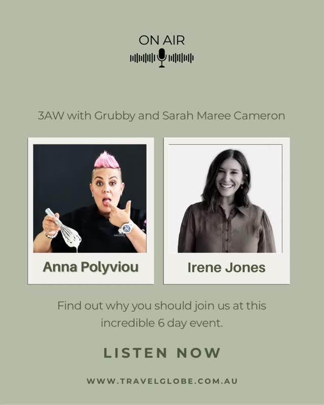 @ijones_media and @annapolyviou spent time talking with Grubby and @sarahmareelife on 3AWs The Weekend Break about our incredible women’s event - The Bali Collective. Jump on our link in bio to hear all about the event and why you should book now!
Our incredible line up: @julesrobinson82 @danni.duncan_ @the_social_secret @donnademaio @_heidianderson
#TheBaliCollective #bali #travelglobe #retreat #womensconference