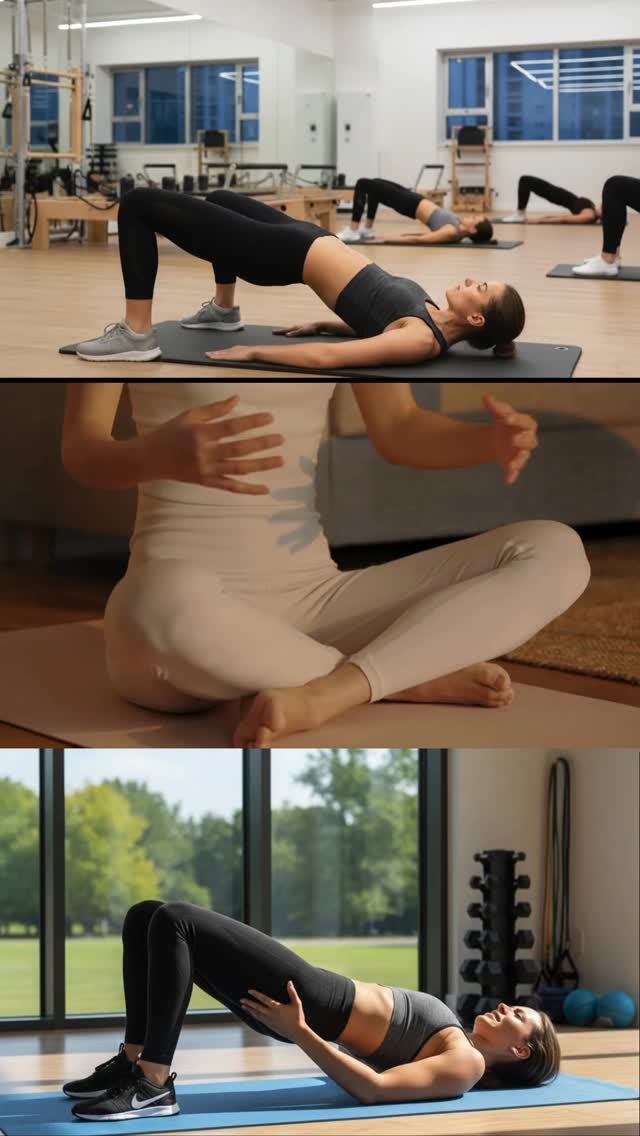 Getting cramp in your hamstring when doing a bridge? #physio #rehab #sportinjury