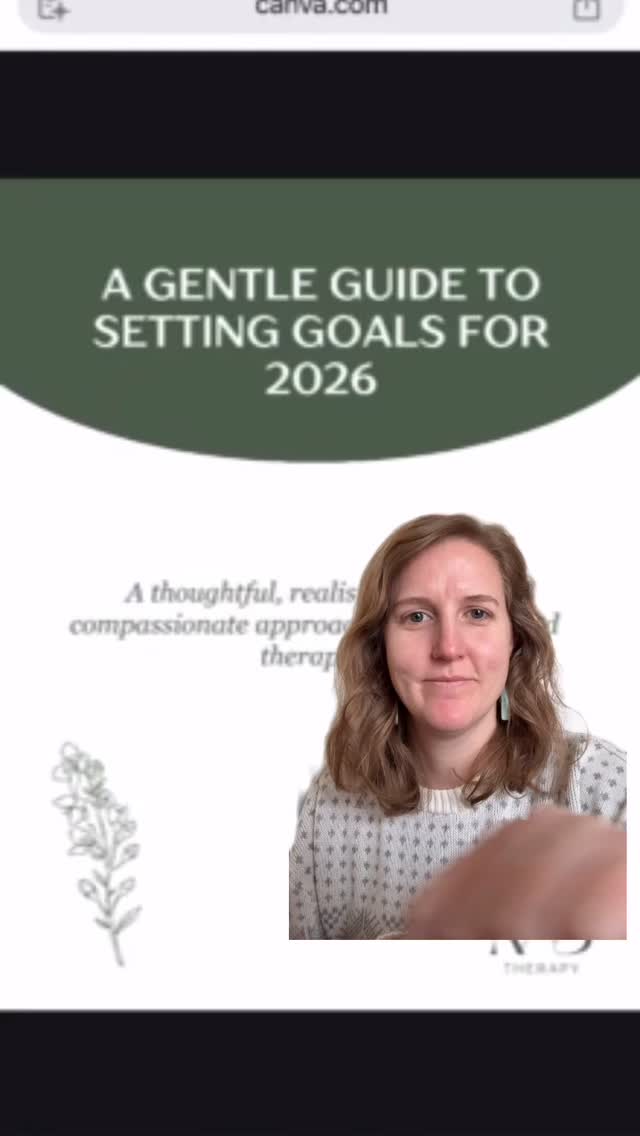 Free guide to setting 2026 goals! From me, a licensed therapist helping overwhelmed parents and humans find more self compassion while they grow.
You’re not too late and you haven’t failed. This guide helps you determine what you’d like to create for yourself - without forcing or pushing too hard.
Go to the link in my bio and grab this free guide! Happy goal setting ✨