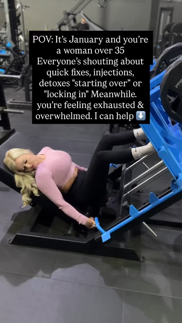 January is loud. I feel it too as a Midlife Woman
Everyone’s telling you to reset, fix, optimise, fix your hormones 🤦♀️ and start over — while you’re just trying to get through the day with decent energy and sleep.
If January feels exhausting instead of motivating, it’s not a discipline problem.
It’s a midlife body living in a world obsessed with extremes, obsessed with being skinny over being fit, strong & healthy.
You don’t need to kill yourself off in January with something you can't ever sustain. You can do it YOUR way!!!!! And still get results.
You need a plan that works for your goals, your life, your energy, hormones, and REAL life.
If this made you feel seen — like, share & save it 🤍
And if you need a real coach who gets Midlife, DM or Comment COACH I will send you info on all the ways you can work with me in 2026. Watch this space as another option is coming if you live in the Kent area 🏋️♀️💪🏻🔥
.
#midlifewomen #womenover35 #januarydiet #midlifehealth #midlifemom