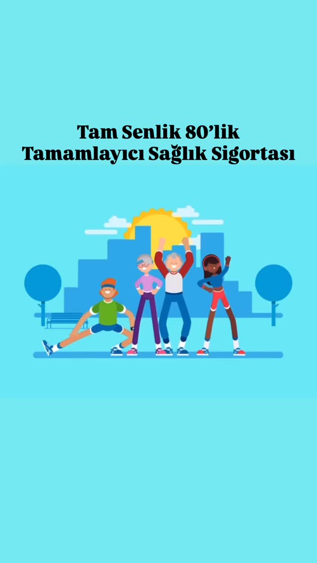 Tamamlayıcı Sağlık Sigortasında artık 80 yaşa kadar hizmet alabileceğinizi biliyor muydunuz?
#sağlık #tss #otoritesigorta #sigorta