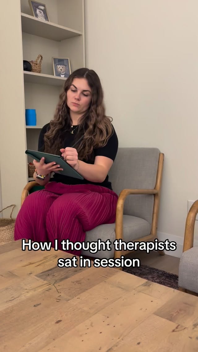 Stillness is not a requirement for therapy!
Movement, fidgeting, and comfort items are all welcome here! #mentalhealth #therapy #adhd #autism #mentalhealthmatters