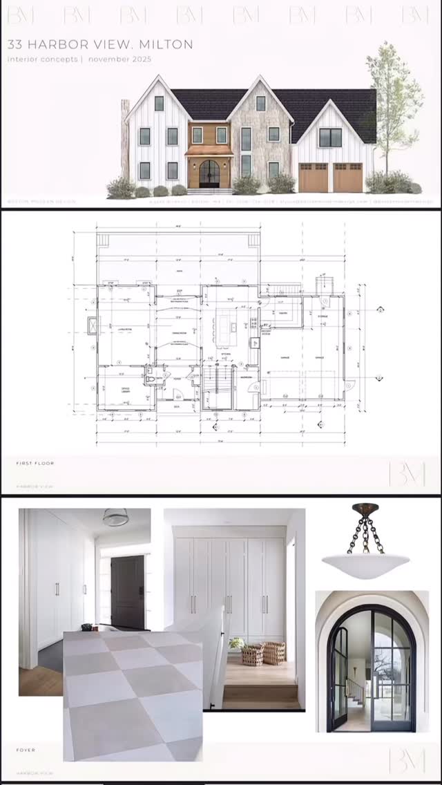 Custom curated designs for this new construction single family home coming to market. A perfect blend of classic suburban charm with a modern twist 🙌🏼