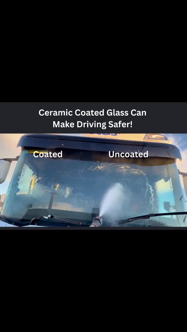 Ceramic coating a HGV windscreen is a practical safety upgrade, not a cosmetic one.
When applied correctly, a glass-specific ceramic coating significantly improves visibility by repelling water, dirt, and road grime, allowing rain to bead and clear quickly at speed. This reduces wiper reliance and driver fatigue, particularly in poor weather and night driving conditions.
However, performance starts with correct preparation. Vehicles must be thoroughly and properly washed, and tap water should never be allowed to dry on the glass. The minerals present in tap water can deposit into the microscopic pores of the windscreen, clogging them and leading to water spotting, dirt retention, glare, and reduced visibility over time.
At DMS Car Care we will fully clean and decontaminate the windscreen, removing mineral deposits and embedded contaminants before applying the ceramic coating. The result is a protected glass surface that stays cleaner for longer, sheds water efficiently, and delivers clearer, safer visibility for HGV drivers on every journey.
www.dmscarcare.com
info@dmscarcare.com
07835 353938
#DAFTrucks #ScaniaTrucks #VolvoTrucks #RenaultTrucks #MANTrucks