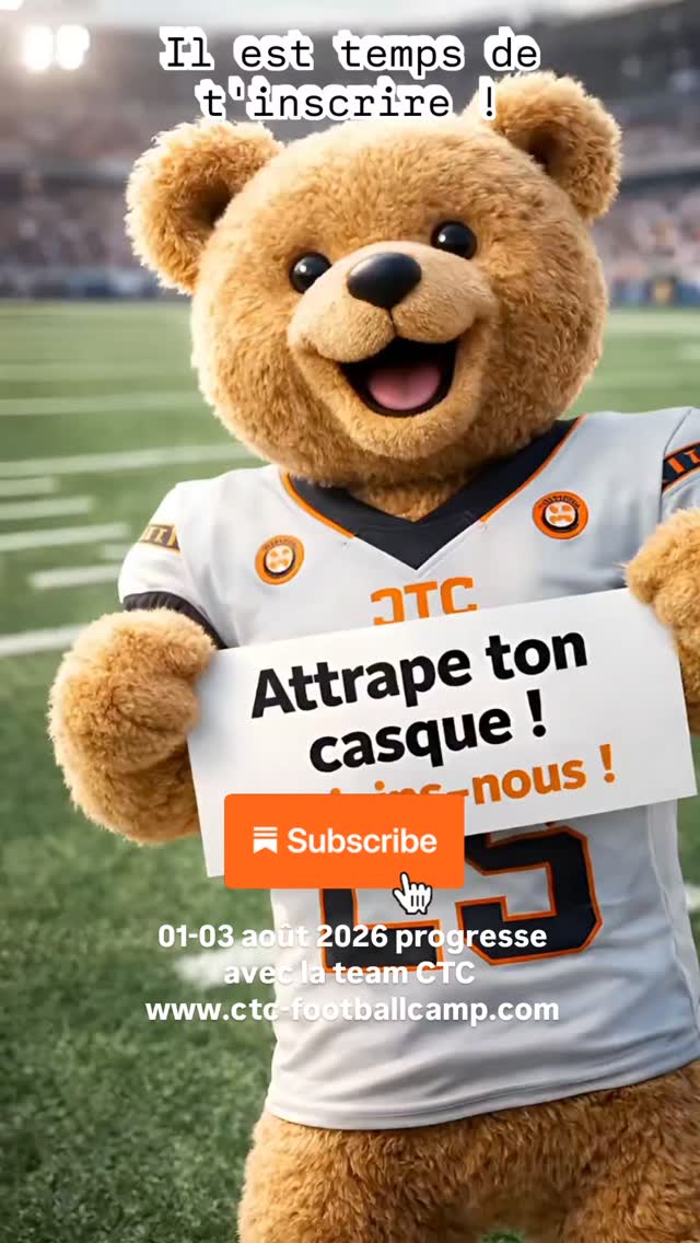 Un été. Du foot US. Un niveau au-dessus.
#footballamericain #FootUS #footamericain #summercamp