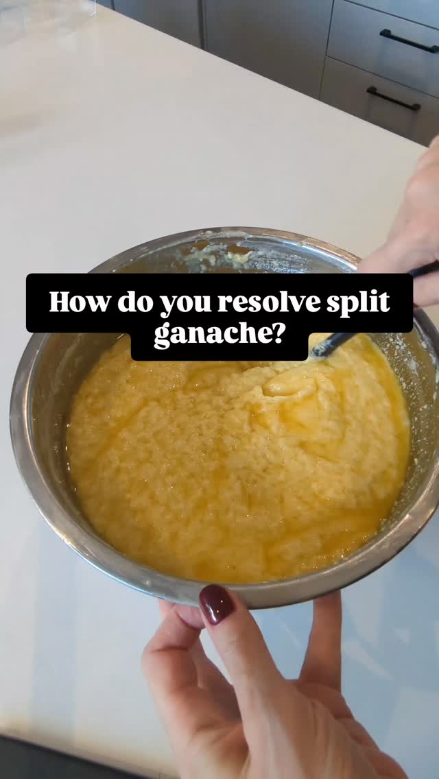 DO NOT THROW IT AWAY!!
It is so simple to resolve split ganache, so dont be wasting att that expensive chocolate by throwing it away.
If you would like to learn more ganache tips why not join our online demo with @sallycoopercakeartist on Monday 19th Jan, 7pm
Comment GANACHE and we will send you all the details
#cakedecoratingtips #ganachecake #cakeclass