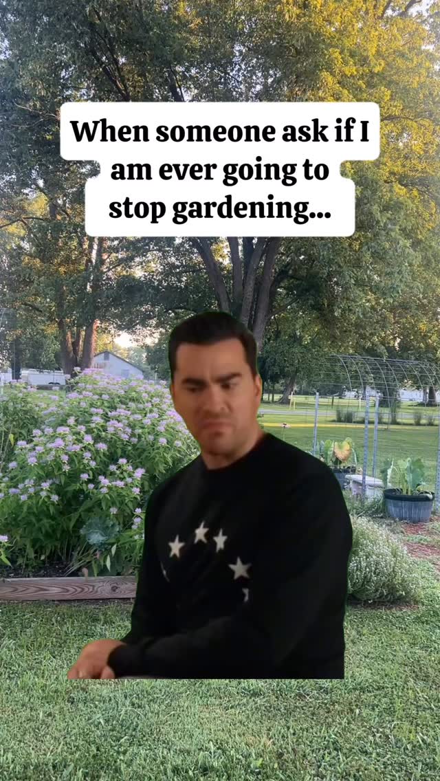 I don’t ever want to quit gardening, I garden for my health and I garden for my sanity, and I don’t wanna lose either one!
What’s the main reason that you garden?
#garden #gardening #health #mentalhealth