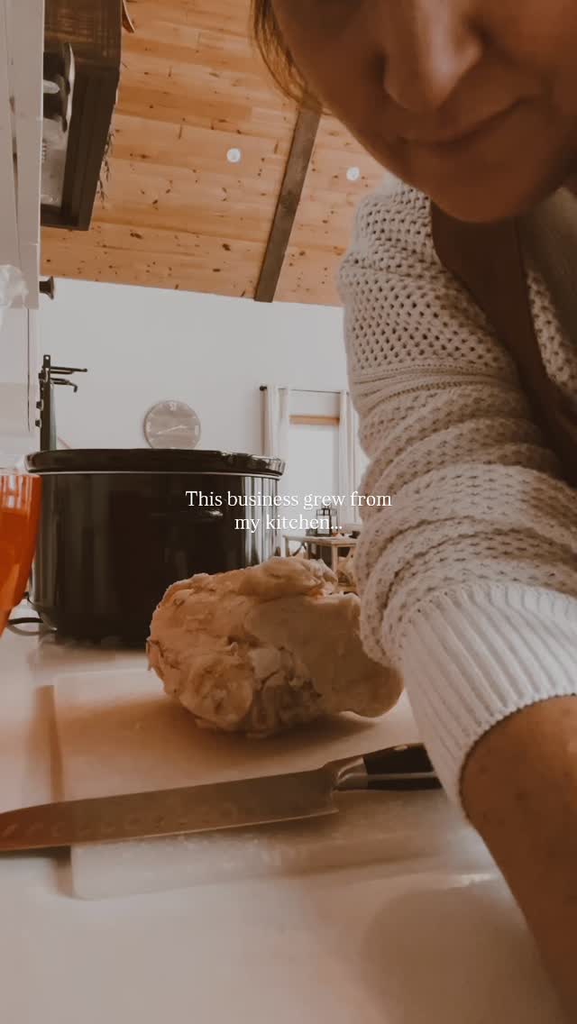 Yep, that’s me - the very first time I cut through a chunk of beef fat!
It all started in my kitchen…
from raw ingredients, patience, and a deep belief in doing things the old way.
I started small, learning with my hands, trusting the process, and choosing quality over convenience every single time.
What began as a simple way to help our daughter’s eczema has grown into something so much bigger —
and it’s still rooted in the same values today.
Built slow. Built intentionally. Built from scratch.
If you’re drawn to simple, traditional skincare made with care, you’re in the right place!
✨ Follow along as I continue building this little business — one thoughtful batch at a time.
#bloomsandtallow #farmtoskin #eczemarelief #naturalskincare #beeftallow #tallowskincare