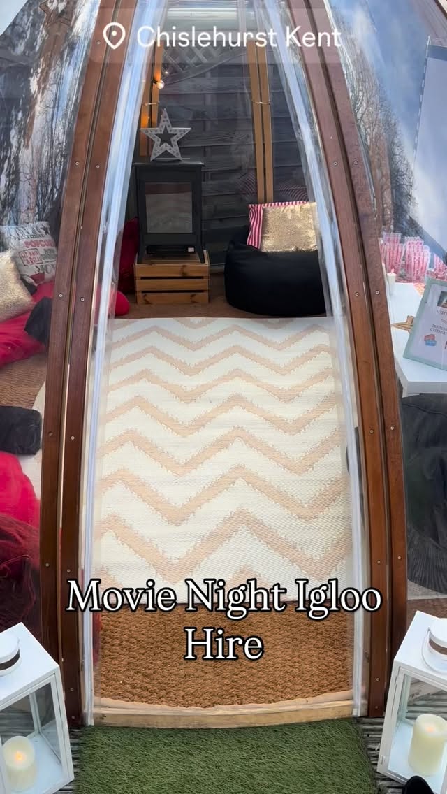 Beautiful igloos available to hire in #kent #domehire