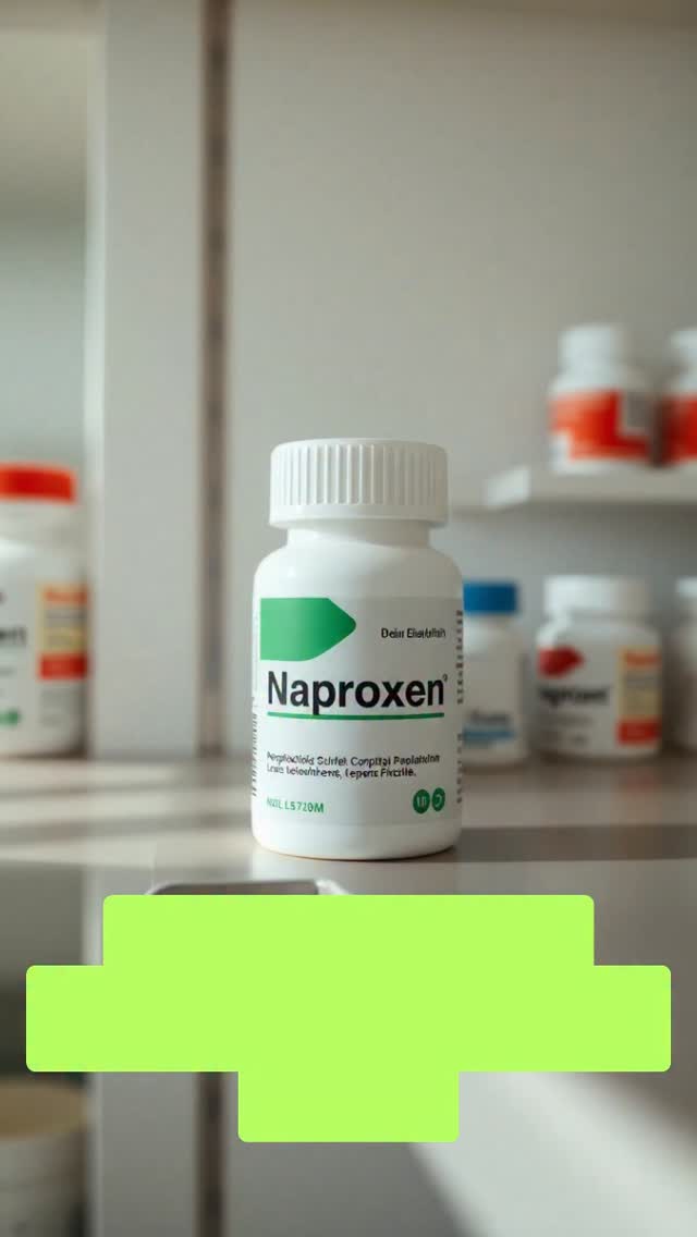 Naproxen
One of the most commonly prescribed NSAIDs used for a wide of indications.
NSAIDs are associated with risks, however, naproxen is not associated as higher risk of CVD or GI event as other NSAIDs.
Comment down below if you can name any ADRs with naproxen!
#foundationpharmacist #pharmacytraining #pharmacology #pharmacologyrevision #meded