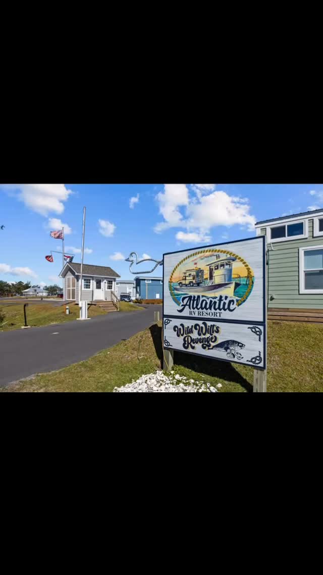 Come check us out for your 2026 stays. We have nightly, weekly, monthly, and yearly spots waiting for you. A new dock, pickleball courts, dog park, playground, and pool are just some of the amenities at the sister park to Harkers Island Rv resort. There is Wild Will’s Revenge, a sea-to-table restaurant on-site that serves some of the best seafood in North Carolina. There’s also a private ferry that will take you to Core Banks. We can’t wait to see you!! Pick your yearly spot today. 🦐❤️🐟🇺🇸🚤🏕️⛺️🍸🦪🥃🍷🦀🥩🍹🦪🇺🇸#atlanticrv #wildwills #atlantic #campspot #druminlet #portsmouthisland