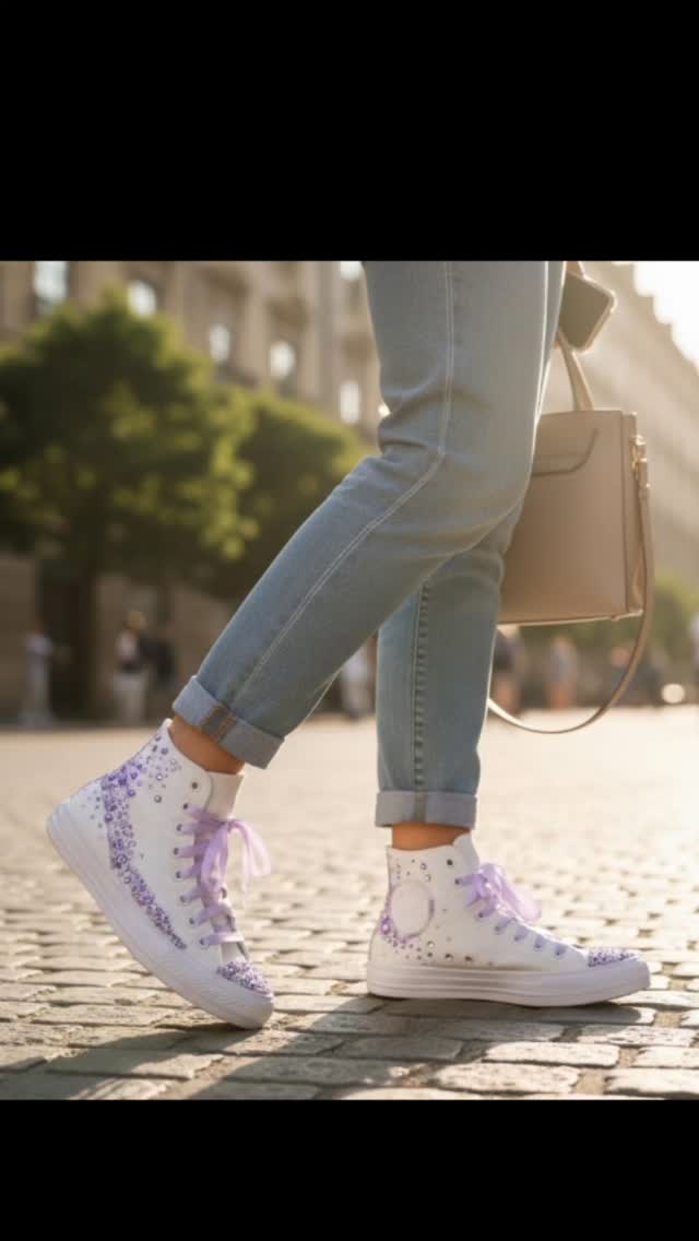 Walking into her moment, comfortably and confidently
#upliftingcloset #trending #sneakers #Quinceañera