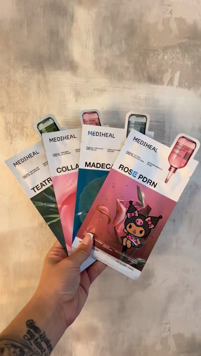 No sabes qué mascarilla elegir según tu piel? ✨
Estas son mis Mediheal favoritas y para qué sirve cada una.
🌹 Rose PDRN → luminosidad
🌿 Madecassoside → calma
💗 Collagen → hidratación
🍃 Teatree → piel grasa
Disponibles en Corearitual 🇰🇷
Si quieres que te recomiende la ideal para ti, escríbeme 💌
#colageno #pdrn #acne