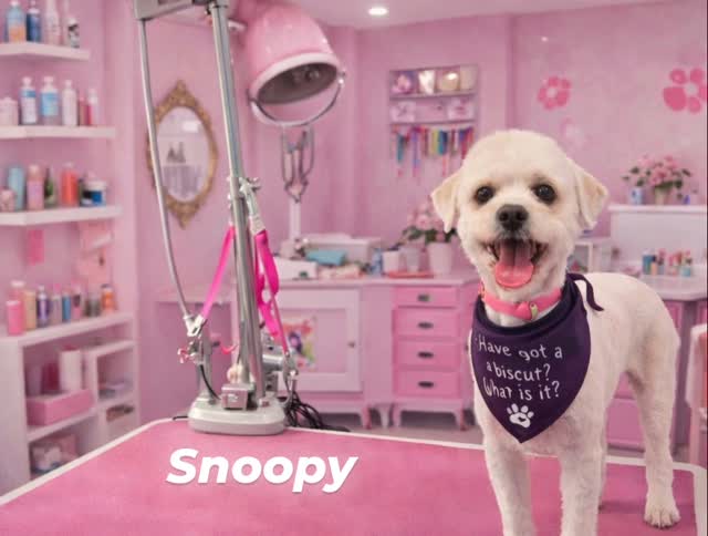 Snoopy looking handsome ❤️