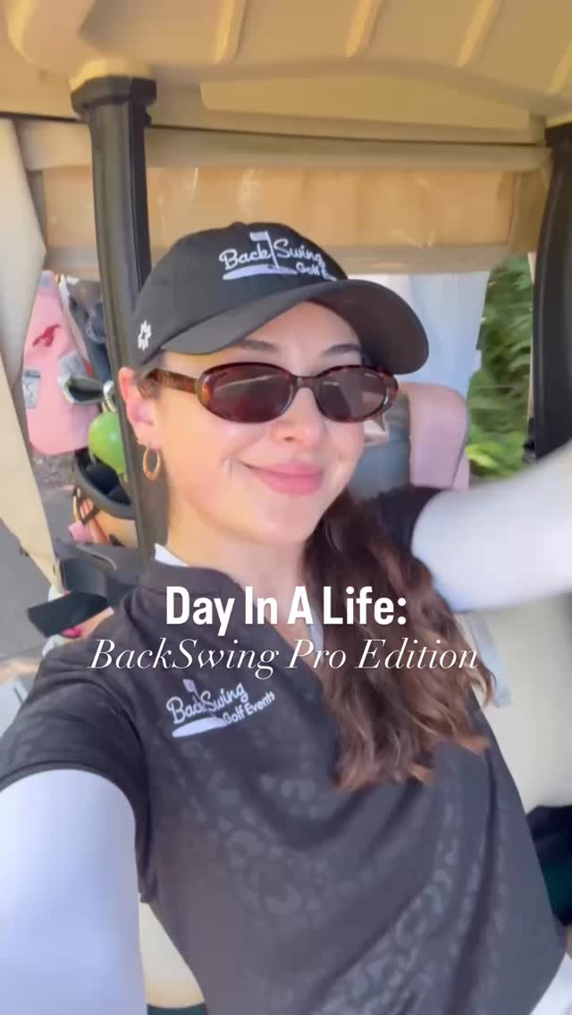 Day in the life of a Backswing Pro โณ๏ธ
#dayinthelife #progolfer #golftournament #golfgirl #golf