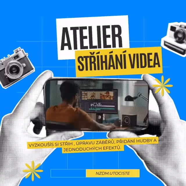 Projekt Atelier 📸 čeká tě jednou týdně - focení -videa-kresba.