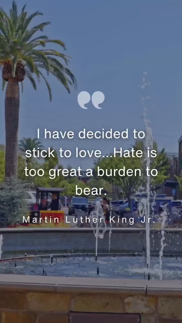 Dr. Martin Luther King Jr. taught us that love is a choice, and one worth making every day. 🤍 Today we honor his legacy and the powerful impact of choosing compassion.
#martinlutherkingday #fountainsatrsvl #rosevilleca #placercounty