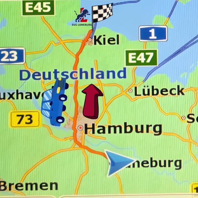 Los geht’s- auf nach Kiel - auf der Suche nach den Pokal-Final-Shirts. #intersportfriedrich #volleyball #svglueneburg