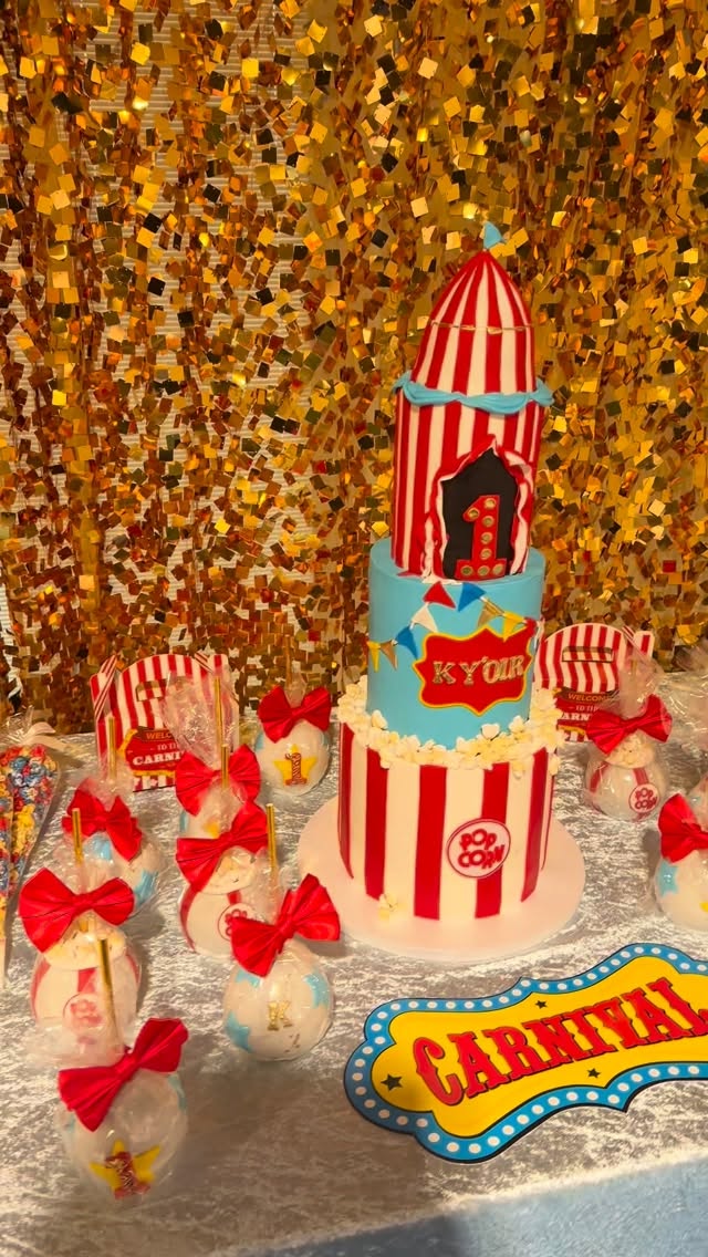 Who’s ready for a sweet carnival experience? 🎪✨
This carnival-themed dessert table was fully customized to match the event’s theme and vibe.
I also create dessert tables for different themes and occasions, tailored just for you.
Book ahead to lock in your date, slots fill fast!
Message me to customize your own dessert table.
-
-
-
#carnivalthemed #desserttable #desserttreats #fulltabledessert #customtreats #tallahasseedesserts #tallahasseeeventplanner #jazikreations