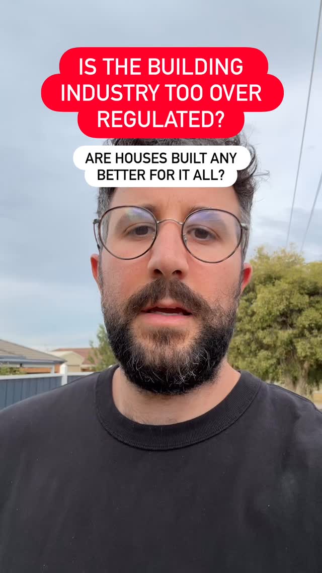 Is the building industry actually better off… or just more complicated?
Over the past 15 years, we’ve added layers of regulation, compliance, reports, and red tape — yet build quality keeps declining, costs keep rising, and timelines keep blowing out.
More rules don’t automatically mean better homes.
Good outcomes come from good design, clear accountability, and skilled execution — not just paperwork.
I’m all for standards.
I’m not for pretending they’re working when they’re not.
Curious what you think 👇
Has regulation helped… or hurt?