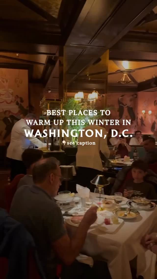 When the temperatures drop, these spots deliver the kind of warmth you actually want: ambient lighting, layered flavors, fireplaces (literal or atmospheric), and interiors that make you want to linger.
⢠The Occidental â A true D.C. classic. The Occidental is dimly lit, and full of retro charm â like stepping into a polished chapter of old Washington. Itâs cozy without feeling casual, with classic cocktails, comforting mains, and a mood that lingers long after dinner.
â¨â˘ ApĂŠro â A hidden gem in Georgetown that feels like a secret dinner party in Paris. Intimate, candlelit, and chic without trying too hard. Come for the Champagne-forward cocktails, stay for the dinner and conversation you didnât expect to have on a Tuesday night.
â¨â˘ Osteria Mozza â Italian warmth meets L.A. polish. Comfort food, but elevated â and the mozzarella bar is reason enough to stay all evening.
â¨â˘ MaydÄn â Step through the unmarked door and into a fire-lit courtyard full of spice, smoke, and bold hospitality. Itâs dinner and a destination.
If youâre staying local this winter, these are the places to be.
Remix @brad.thornton.re