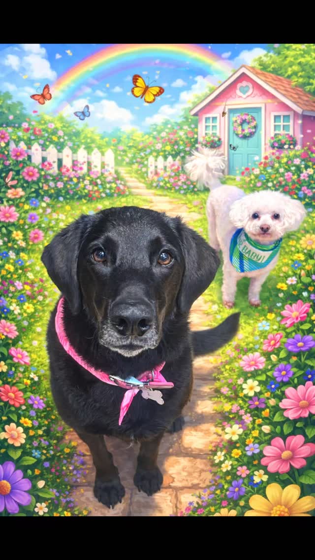 Iggie and Joanie looking stunning after their groom . Such a pleasure grooming them 🥰❤️.